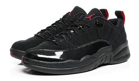 air jordan 12 low black